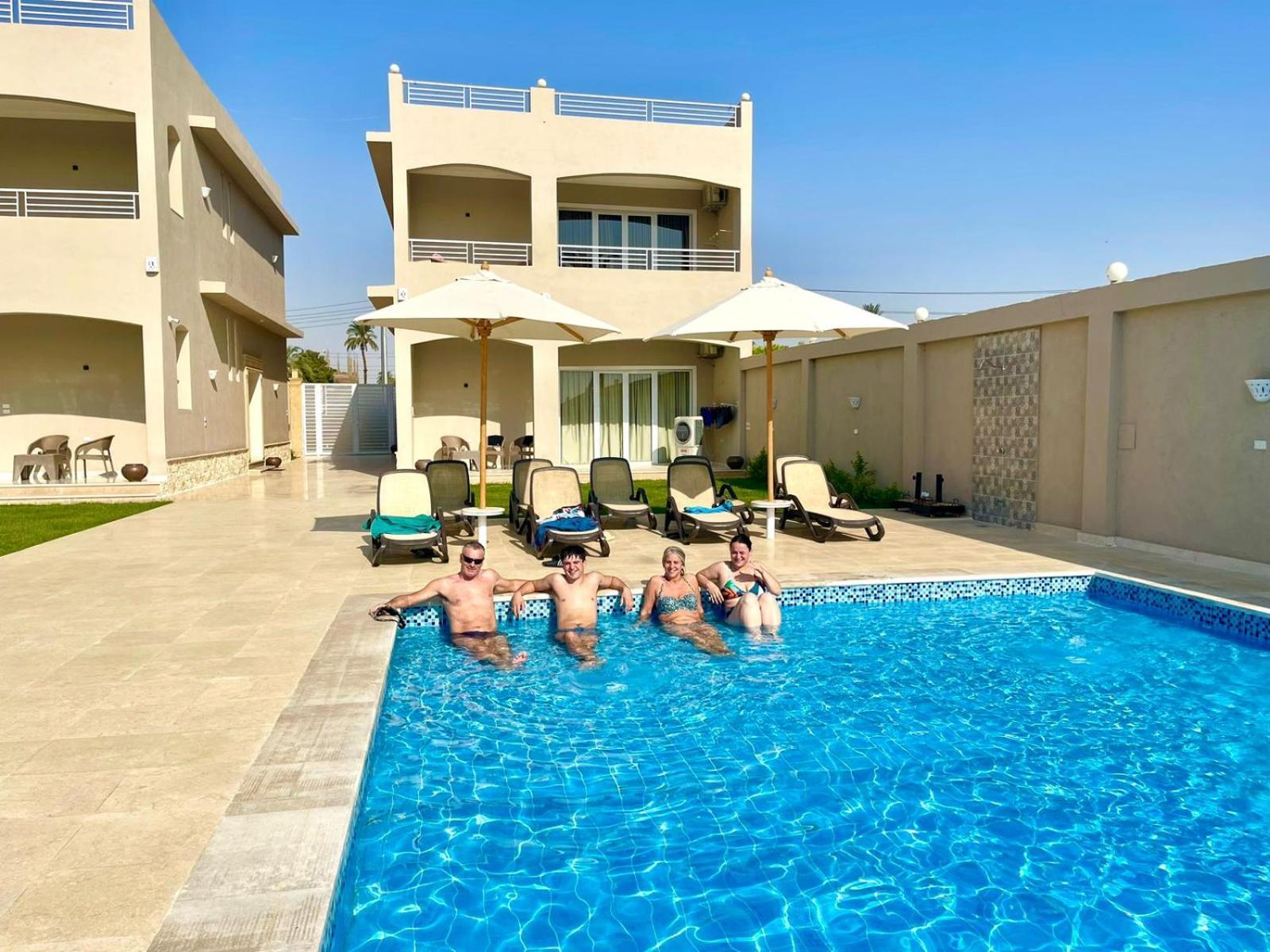Royal Nile Villa - Pool View Apartment 1 Luxor Kültér fotó