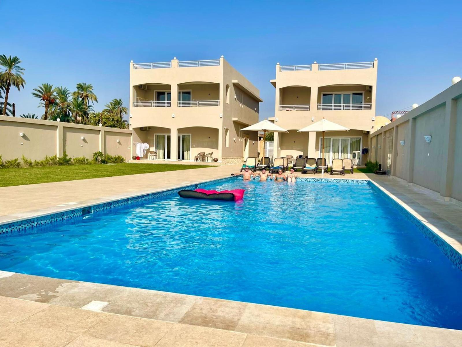 Royal Nile Villa - Pool View Apartment 1 Luxor Kültér fotó